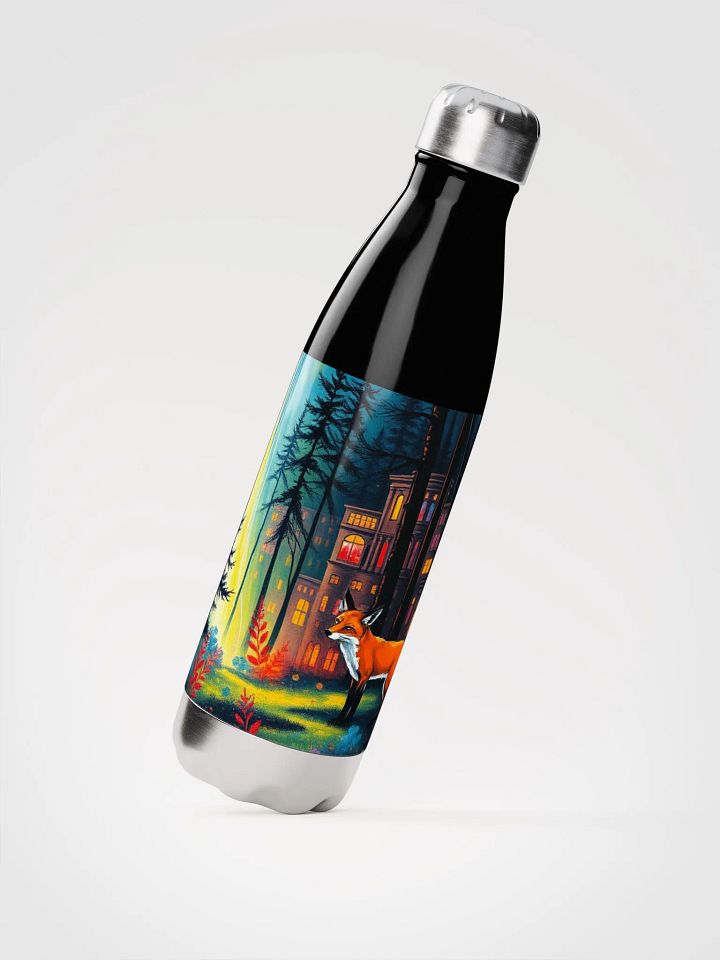 Whimsical Forest Fox Stainless Steel Water Bottle product image (2)