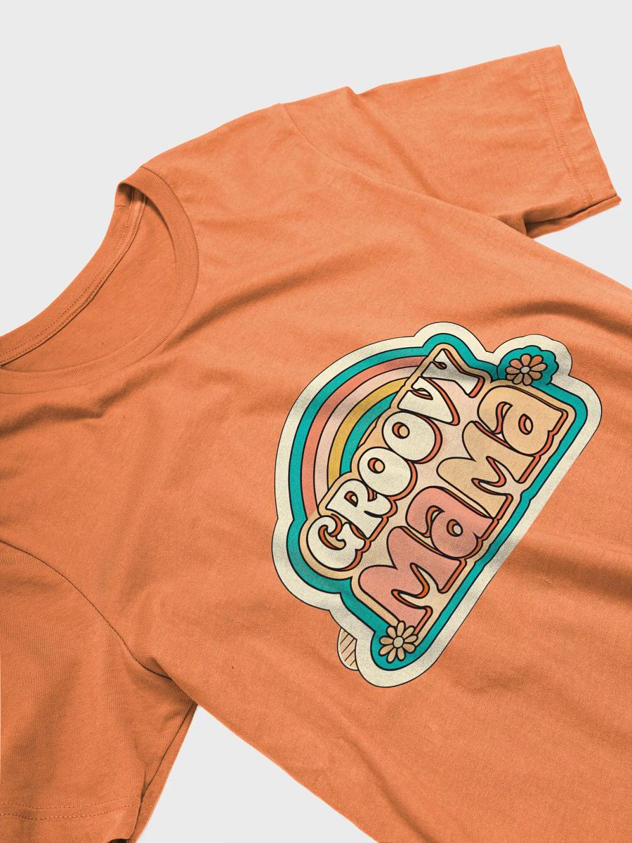 Groovy Mama Retro Rainbow T-Shirt product image (31)