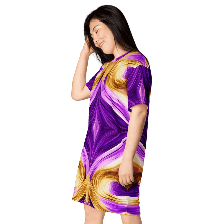 Swirl Spirit T Shirt Dress product image (6)
