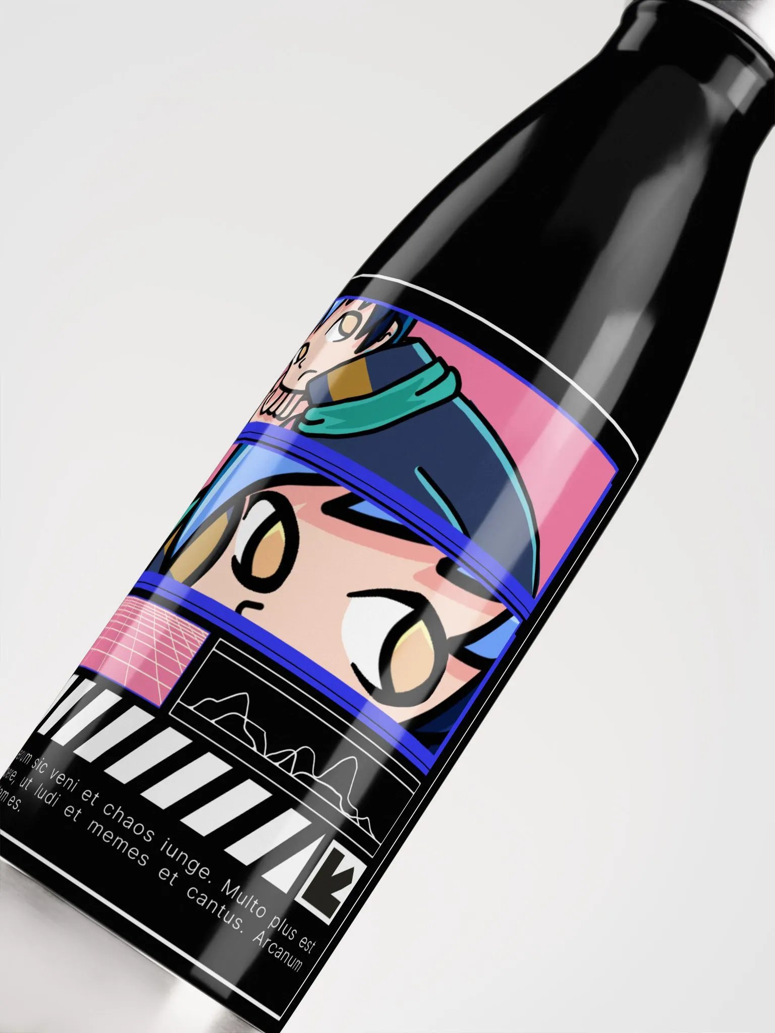 Anime Panel Stainless Steel Water Bottle product image (5)