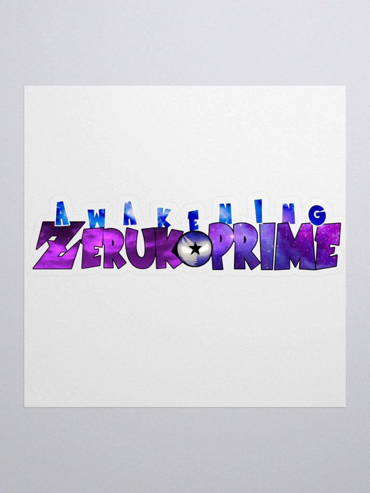 Zeruko Prime Kiss Cut Stickers product image (2)