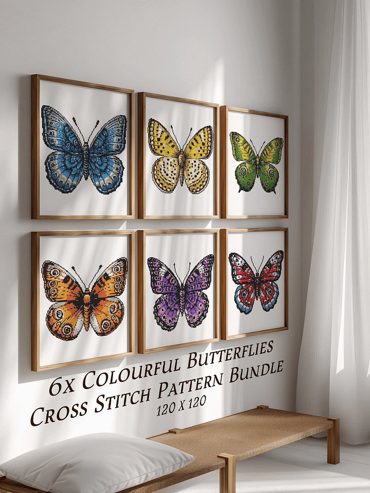 6 Butterflies Bundle product image (1)