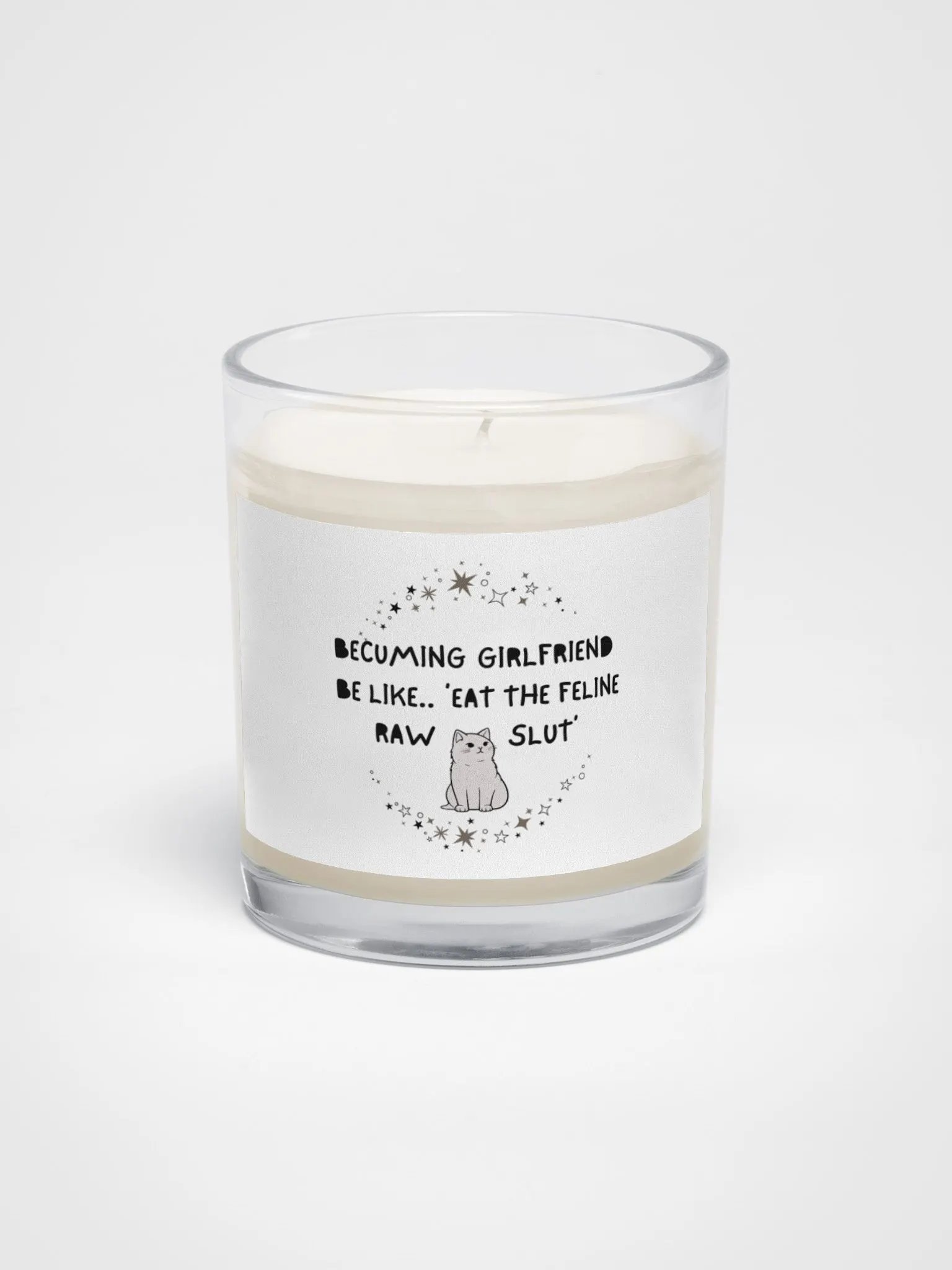 Starry Night Cat Soy Wax Candle product image (1)