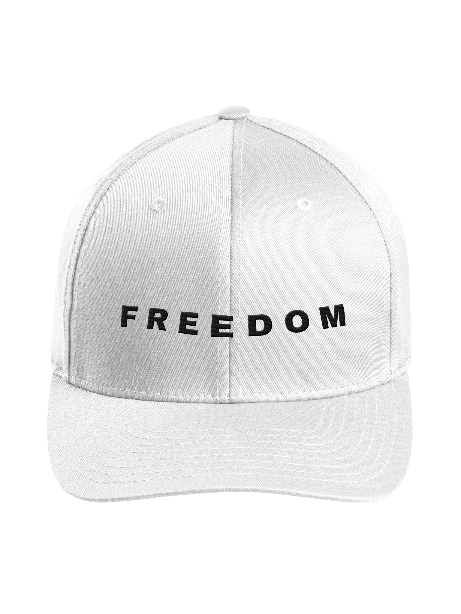 White Charlie Kirk Freedom Hat -Charlie Kirk Merch product image (1)