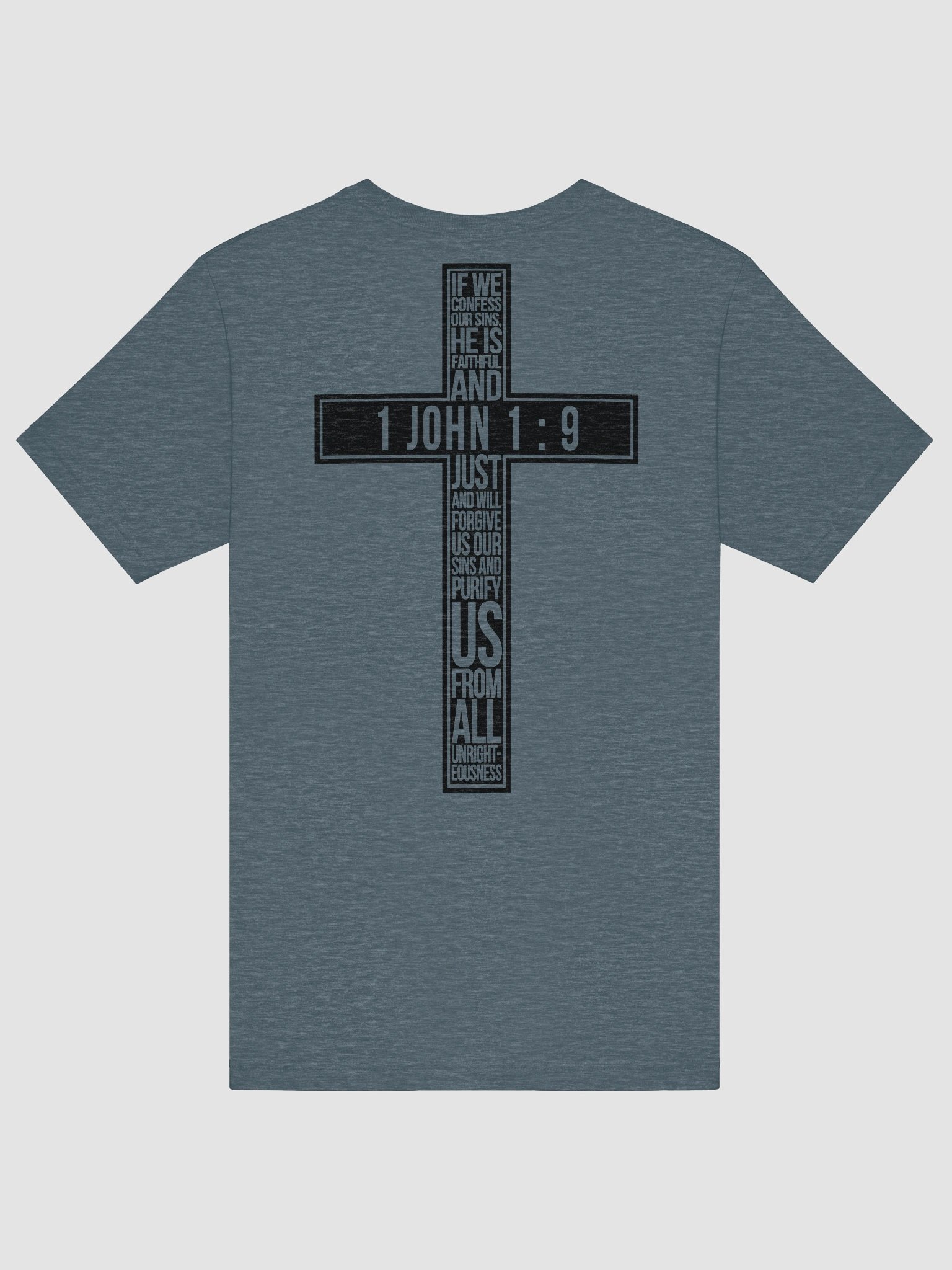 1 John 1:9 Forgive T-Shirt product image (46)