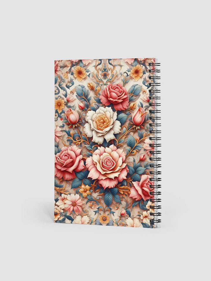 Royal Floral Spiral Notebook product image (2)