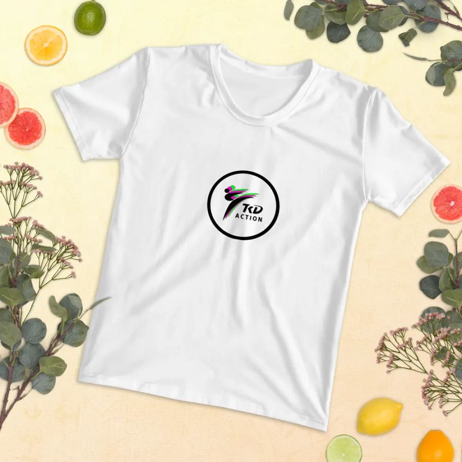 TKD Action Print Women's Crew Neck T-Shirt product image (11)