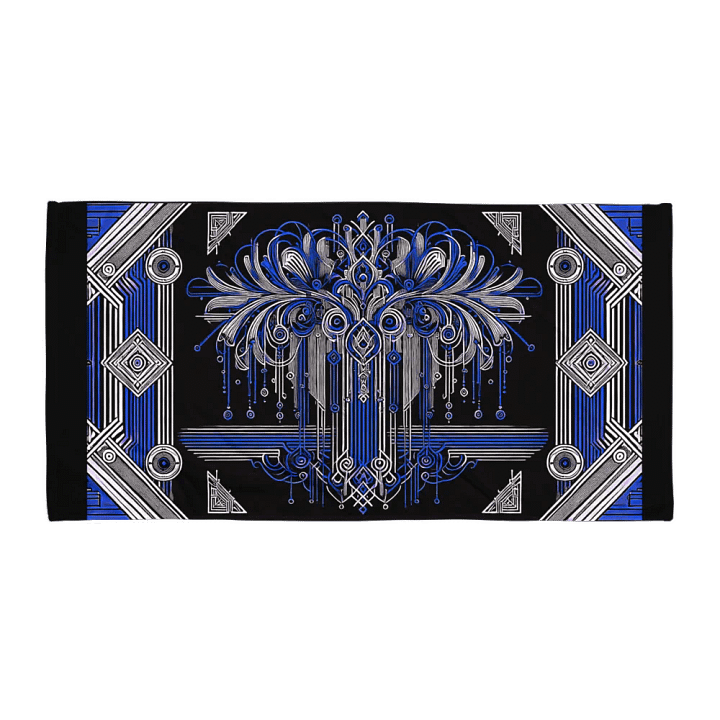 A Study of Blue Bath Beach Towel product image (1)