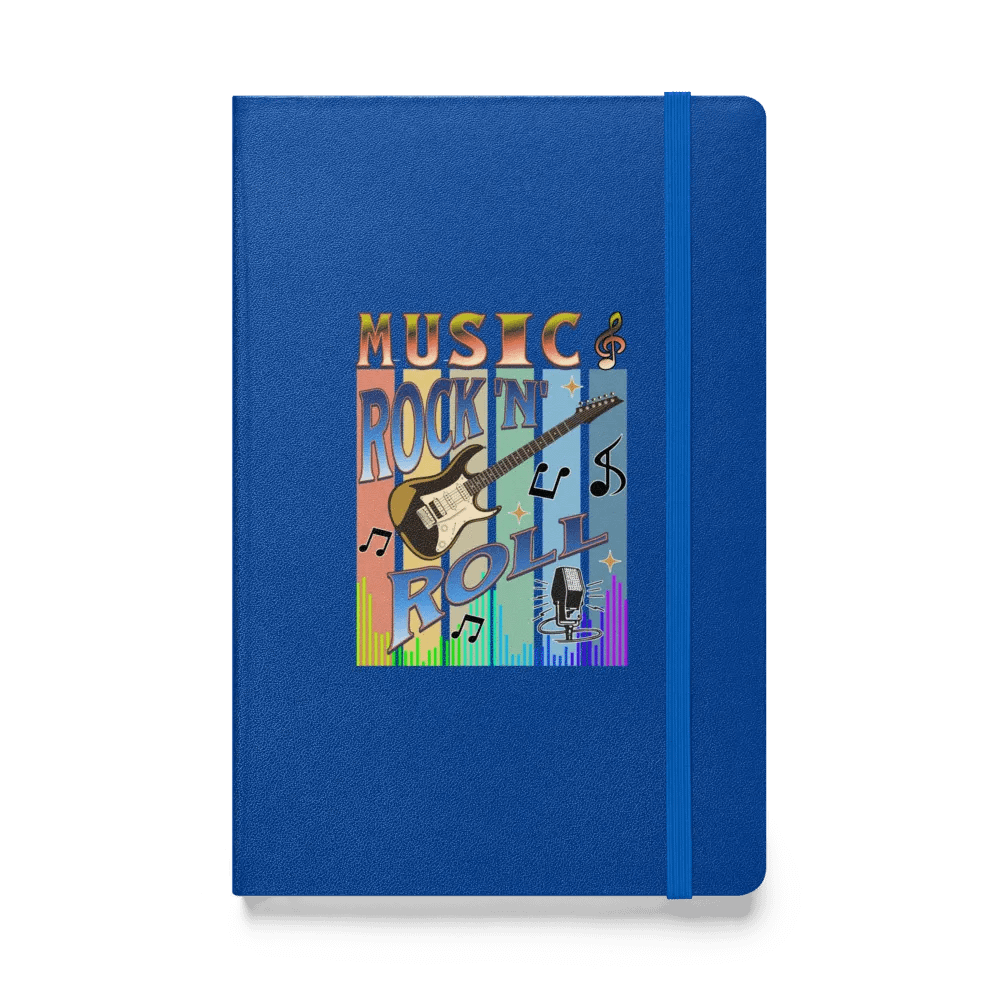 Music Rock N Roll Guitar Hardcover Notebook product image (1)