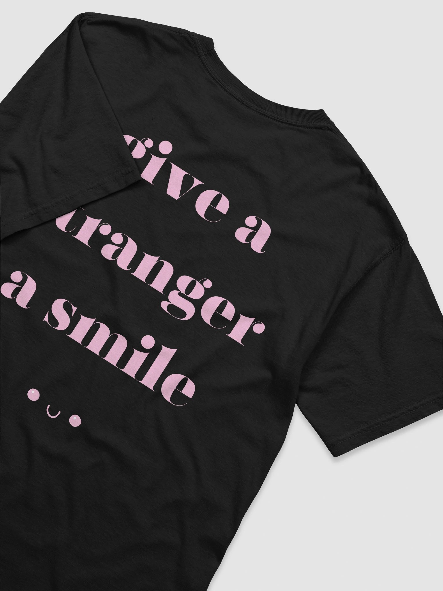 Give a Stranger a Smile Black Tee product image (1)