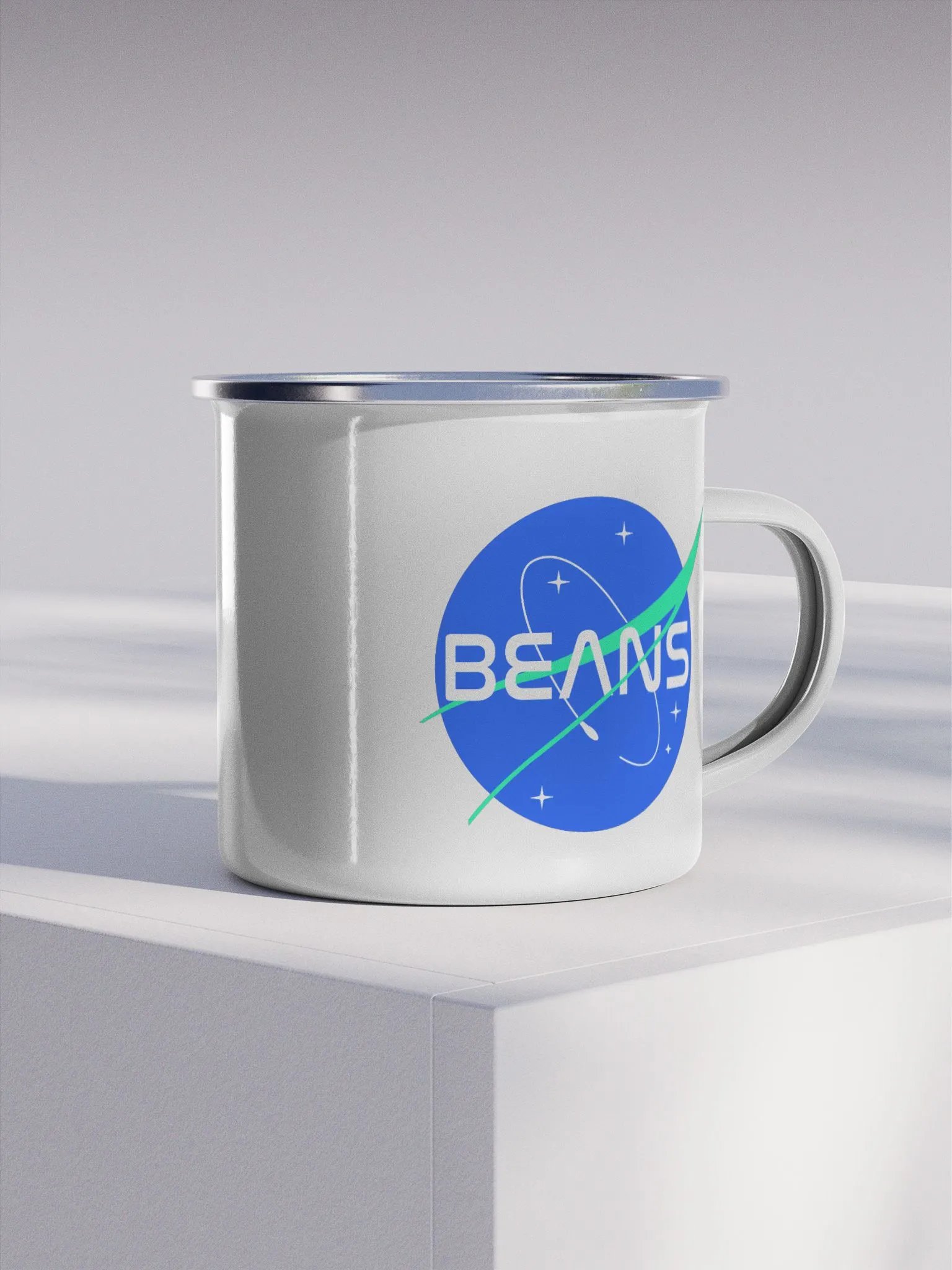 Space Beans Enamel Mug product image (3)