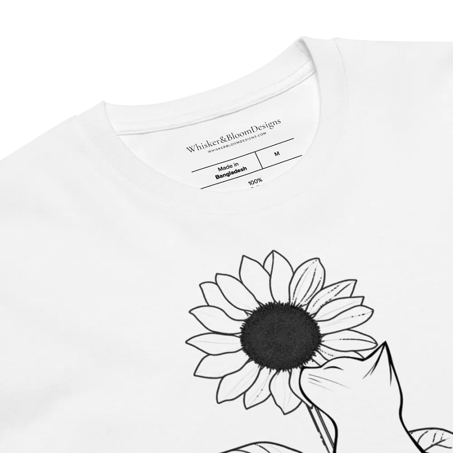 Sunflower Cat Supreme Comfort Unisex T-Shirt product image (6)