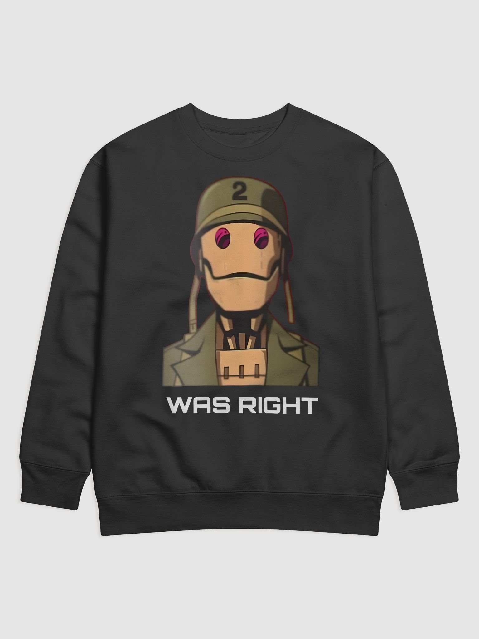 GI Robot Helmet Sweatshirt product image (1)