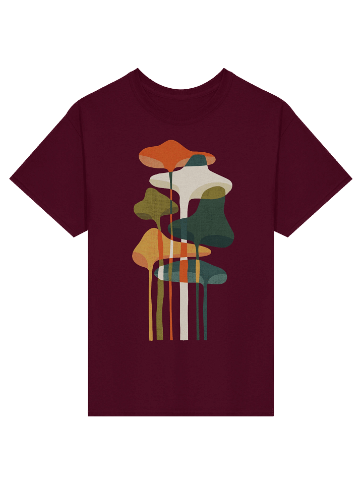Wild mushrooms graphic t-shirt product image (13)