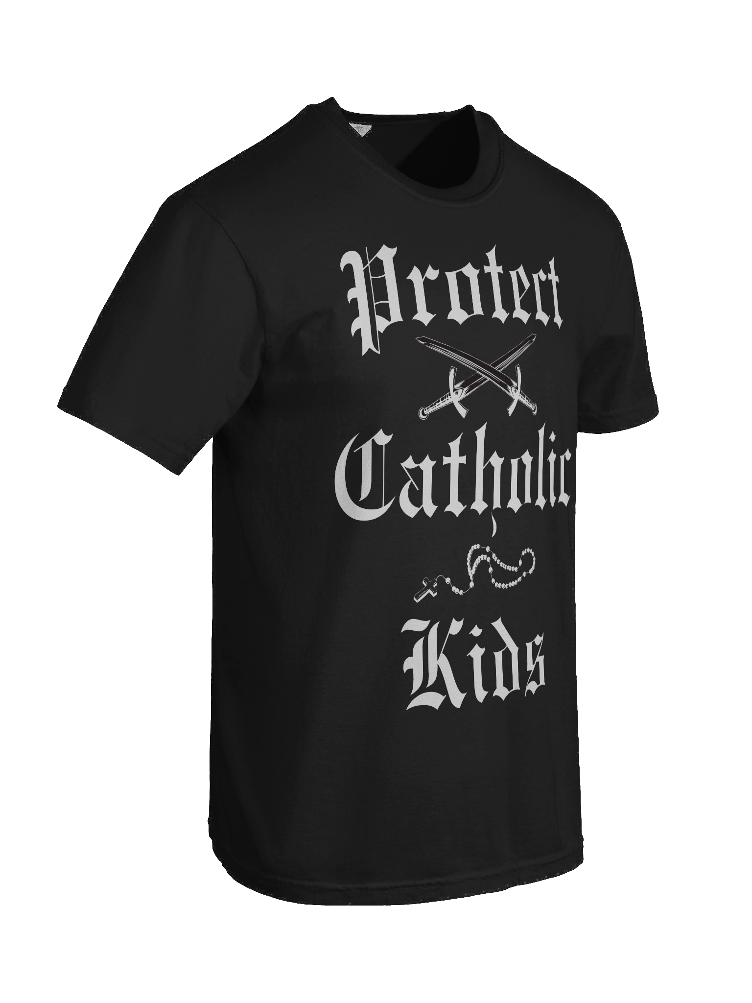 Protect Catholic Kids - T Shirt - Black product image (8)