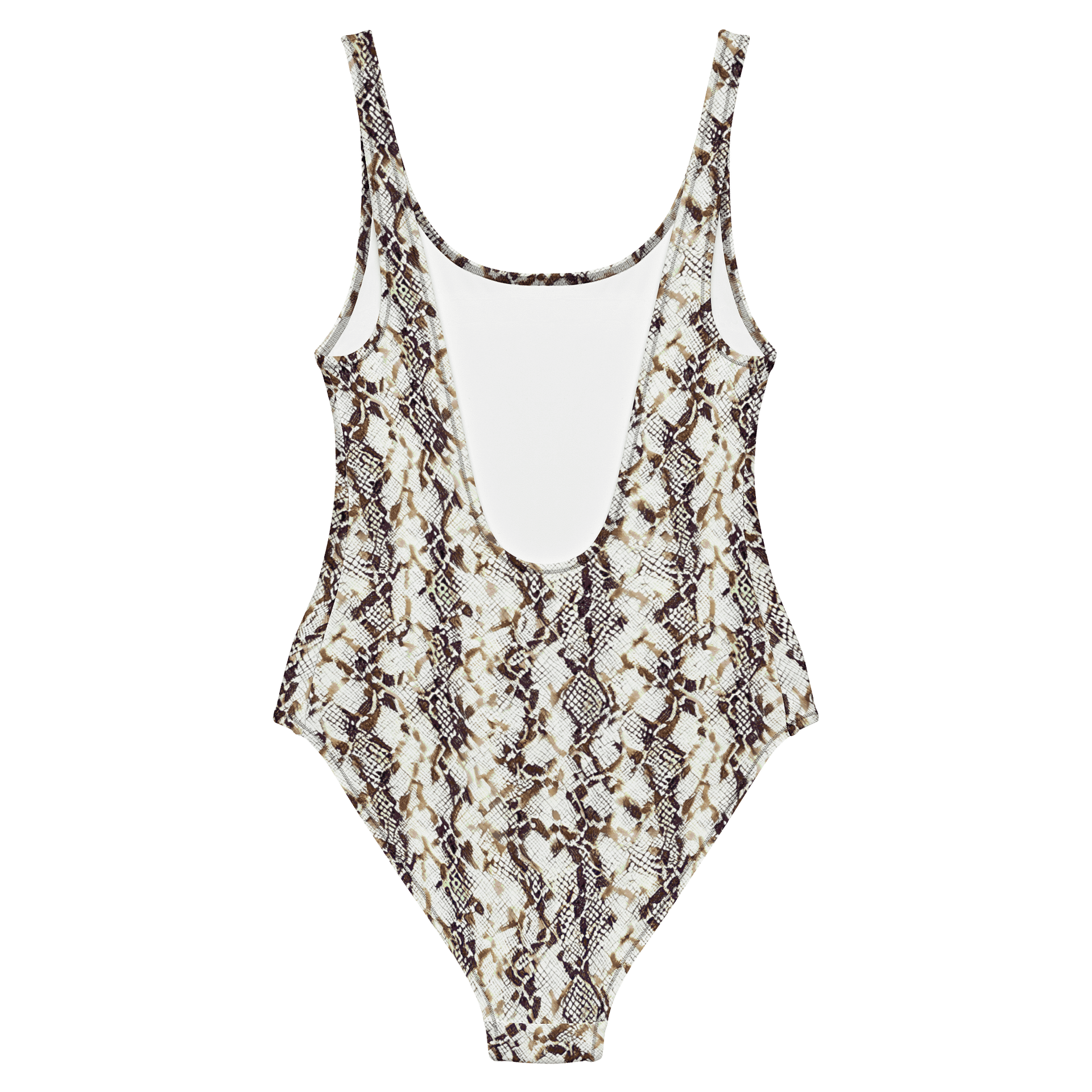 Beige Snake Skin Swimsuit product image (6)