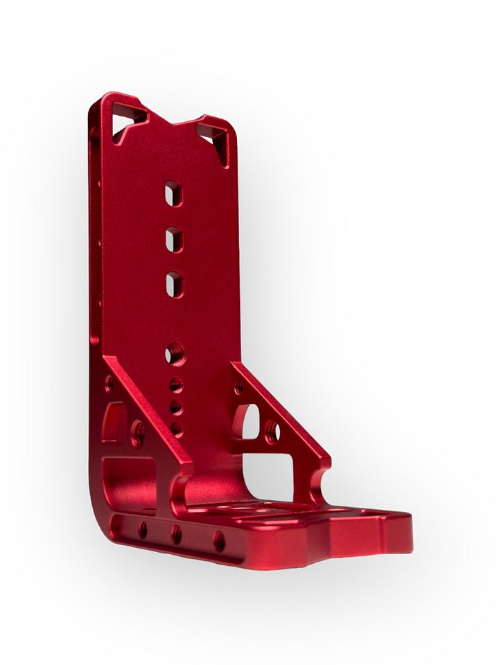 Heavy Duty Gimbal L Bracket for RS4 RS3 RS2 + Pro (RED) product image (2)