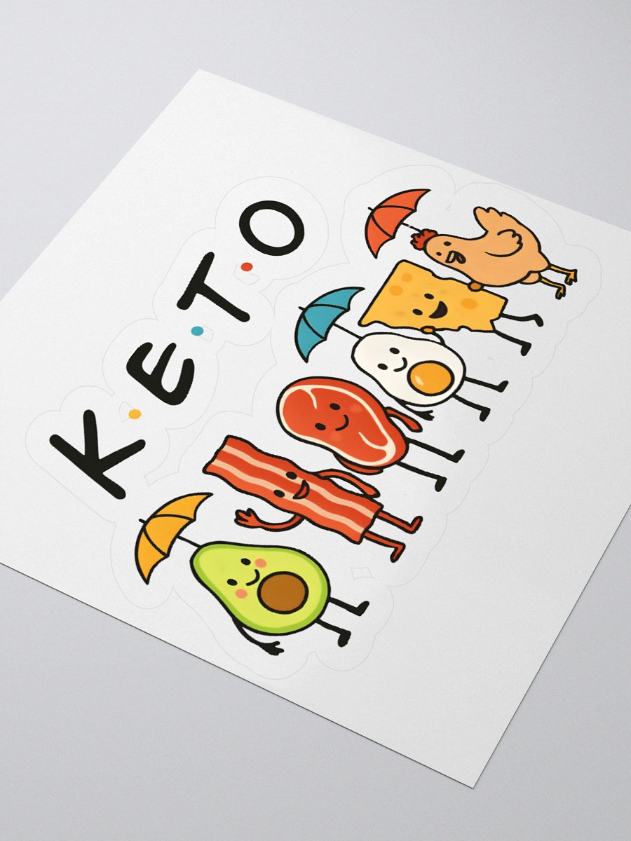 Keto Friends Sticker product image (9)