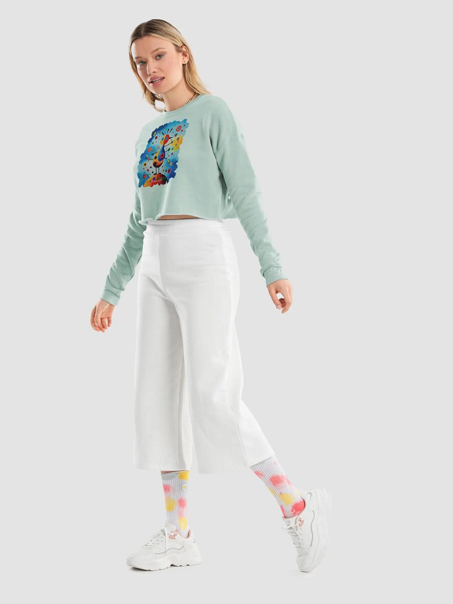 Bella+Canvas Women's Fleece Crop Sweatshirt product image (12)