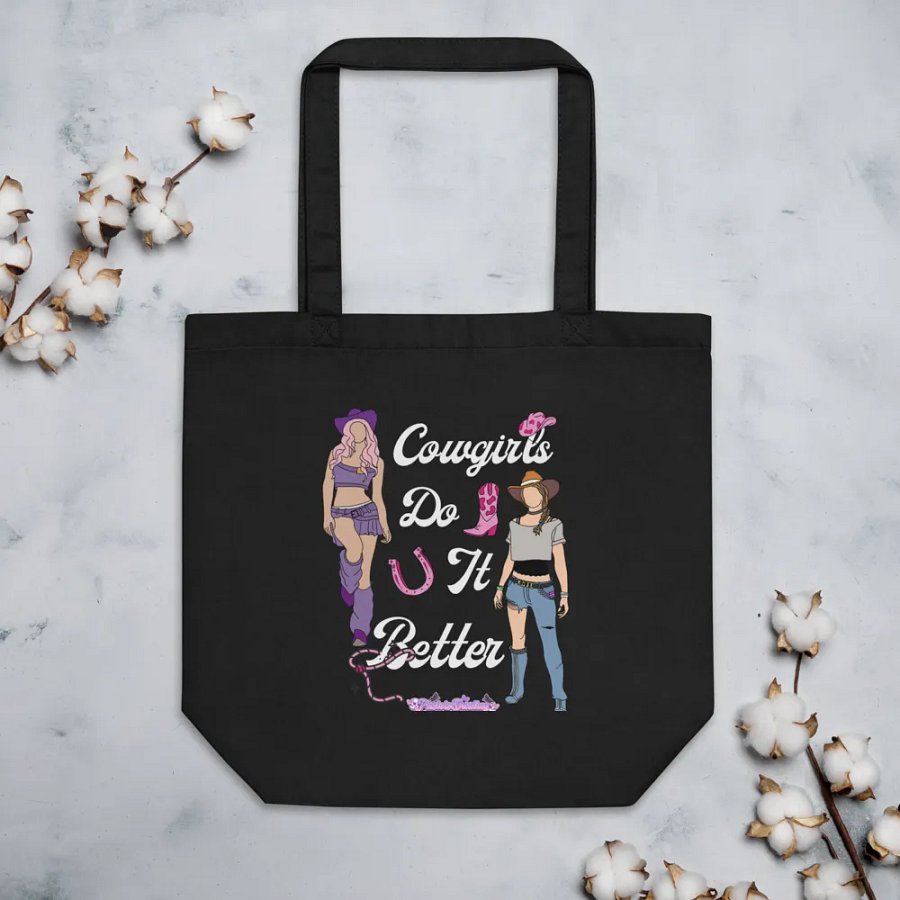 Cowgirls Do It Better Eco Tote product image (4)