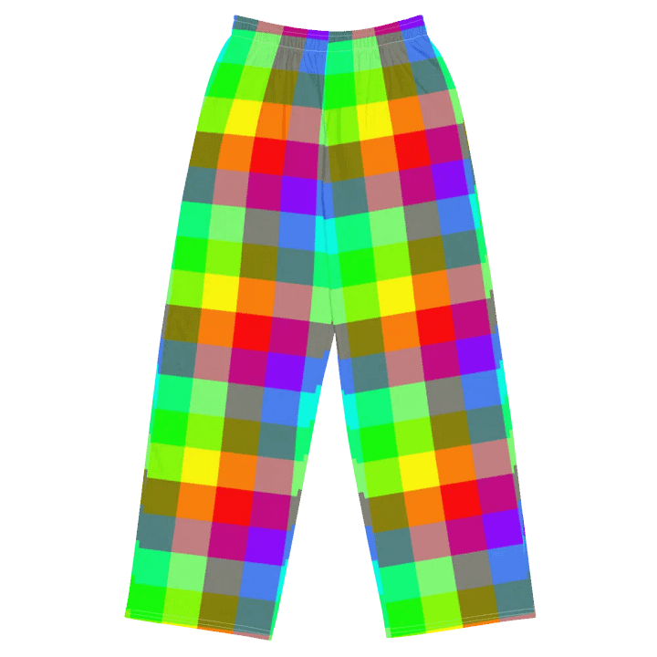 Rainbow Checker Pants product image (1)