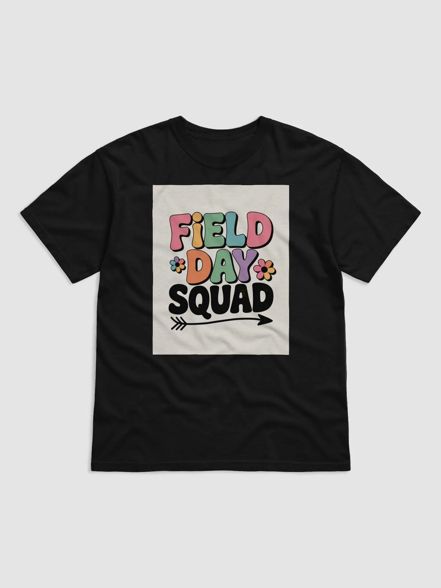 Field Day Squad T-Shirt – Bright Retro Team Spirit Tee product image (3)