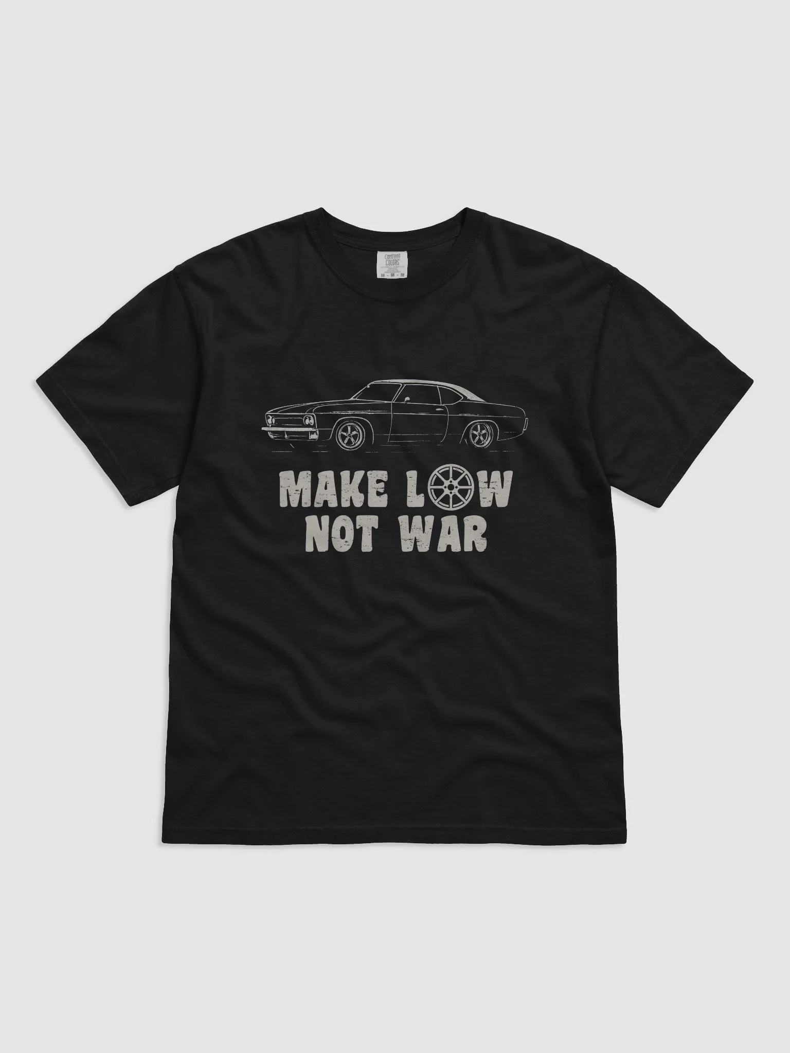 Make Low Not War Relaxed Fit Unisex T-Shirt product image (1)
