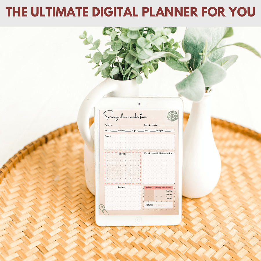 Make Nine Sewing Planner product image (6)