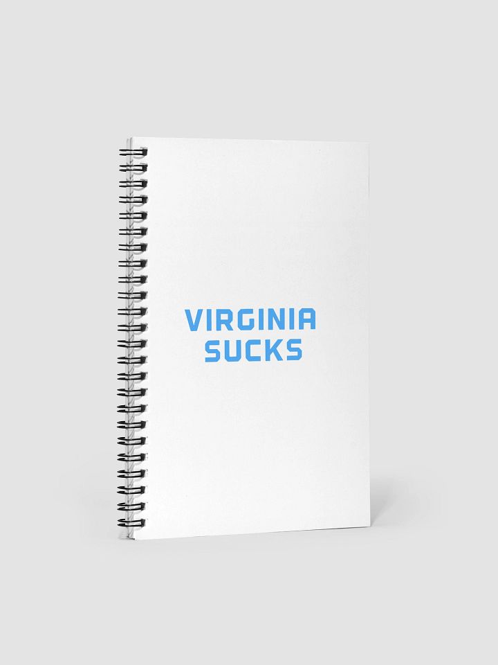Virginia Sucks Spiral Notebook product image (1)