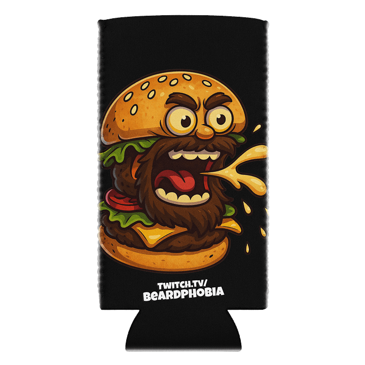 Burger Squirts Can Coozie product image (1)