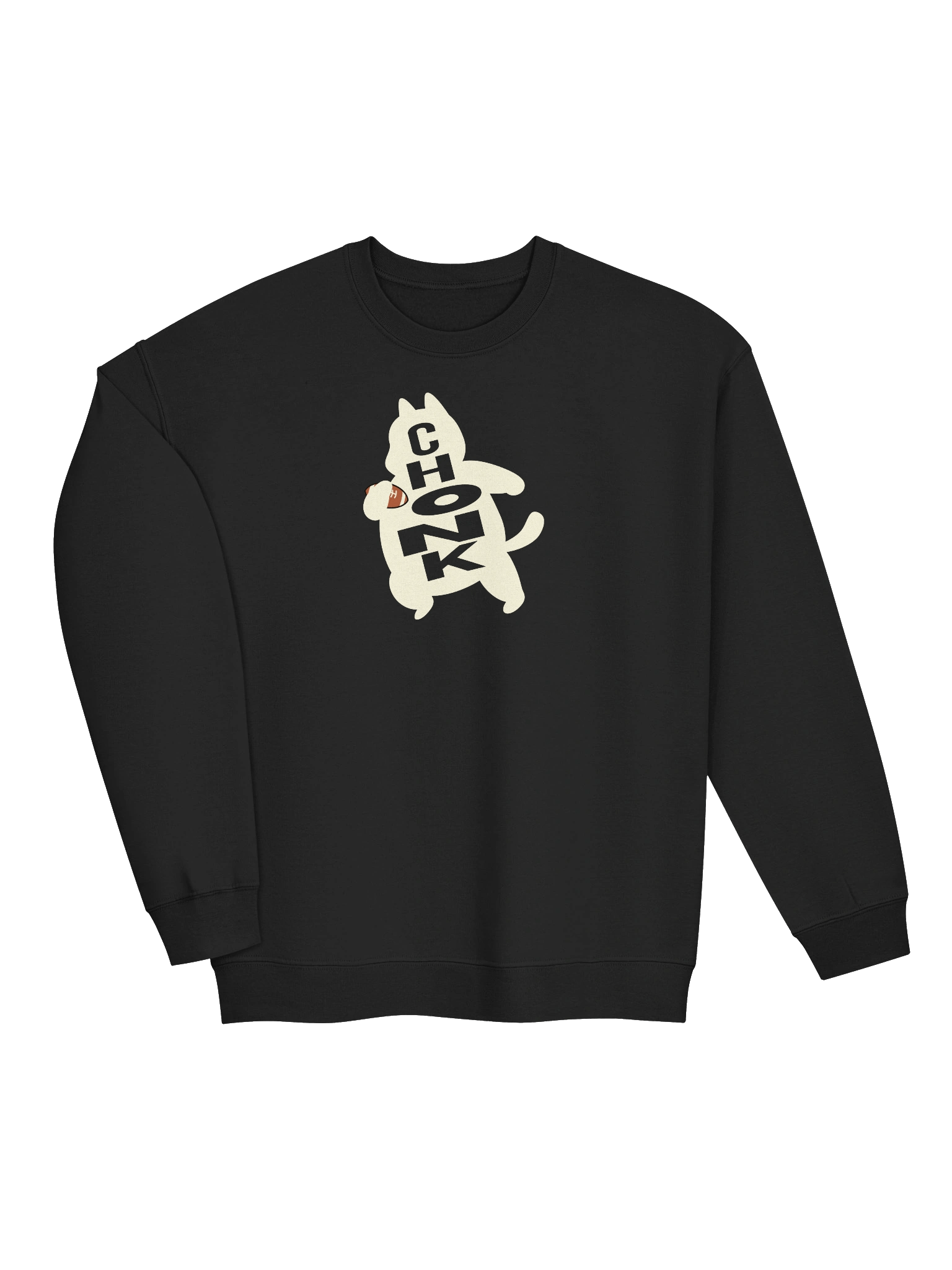 American Football Chonk Cat 1 - Unisex Adult Sweatshirt product image (3)