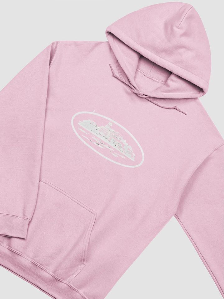 Corteiz Alcatraz Hoodie Baby Pink product image (2)