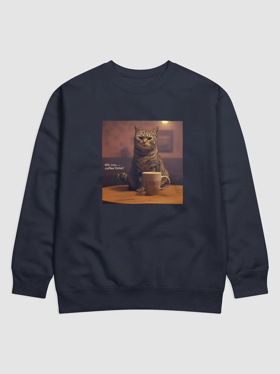 Coffee Cat Joy Sweatshirt product image (6)