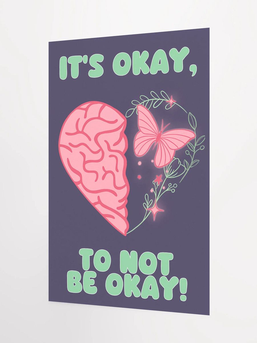Mental health poster - It's okay to not be okay product image (3)