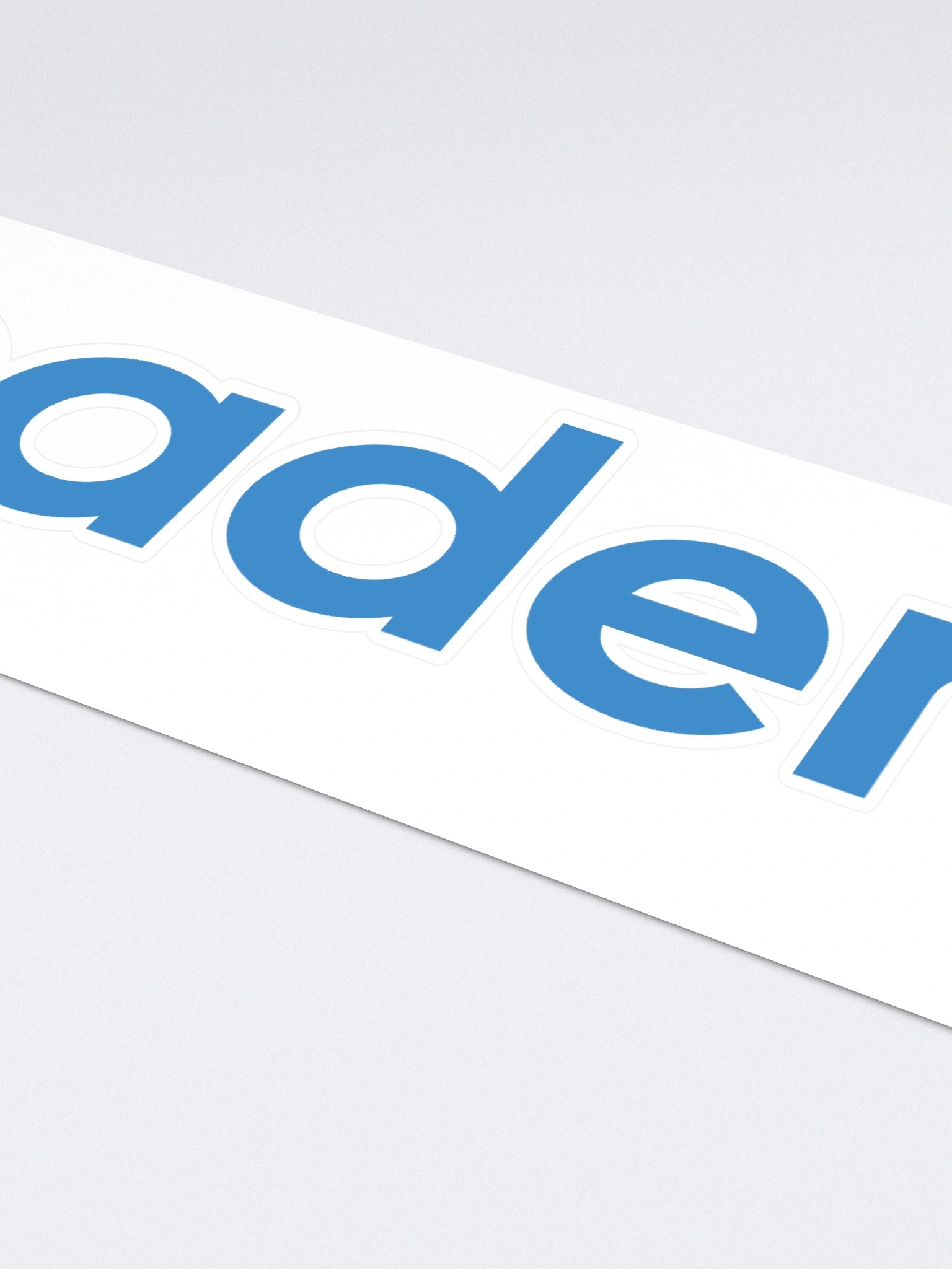 Très grand sticker academix bleu product image (4)