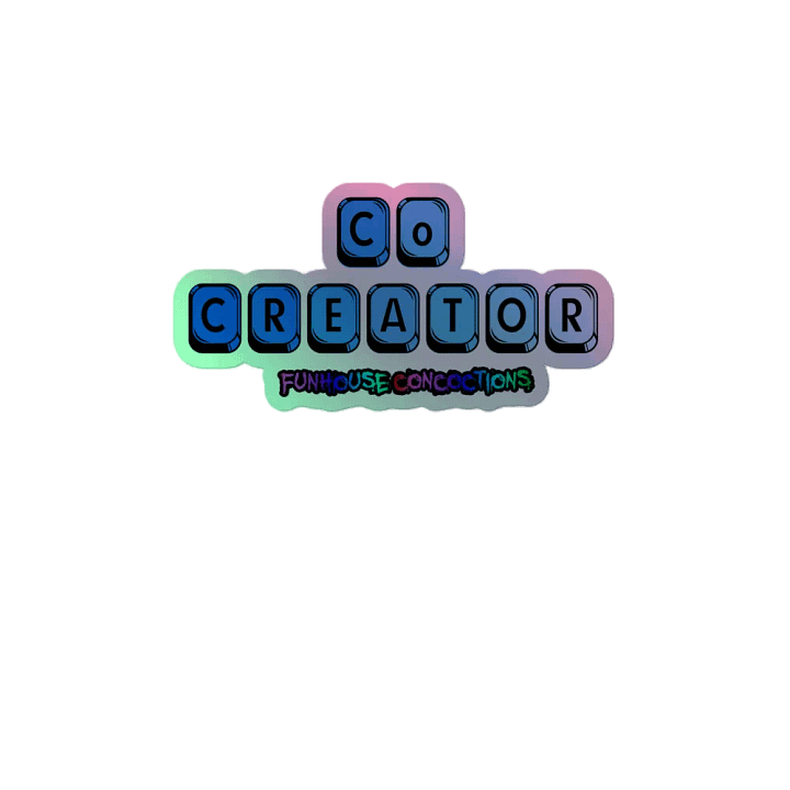 CoCreator Holo Sticker product image (2)