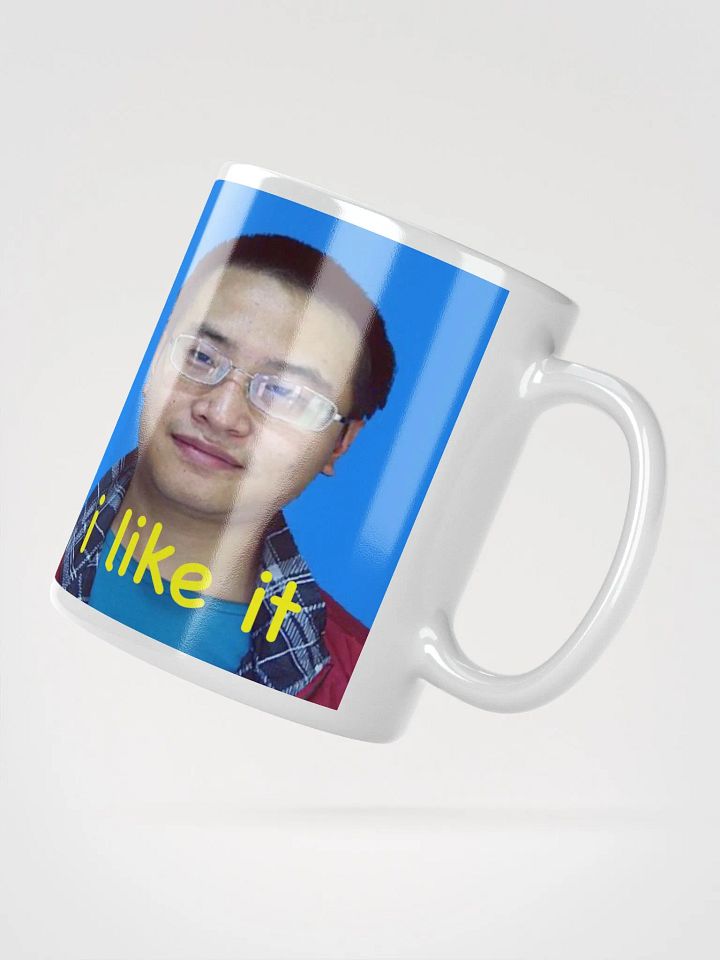White Glossy Mug: i like it product image (6)