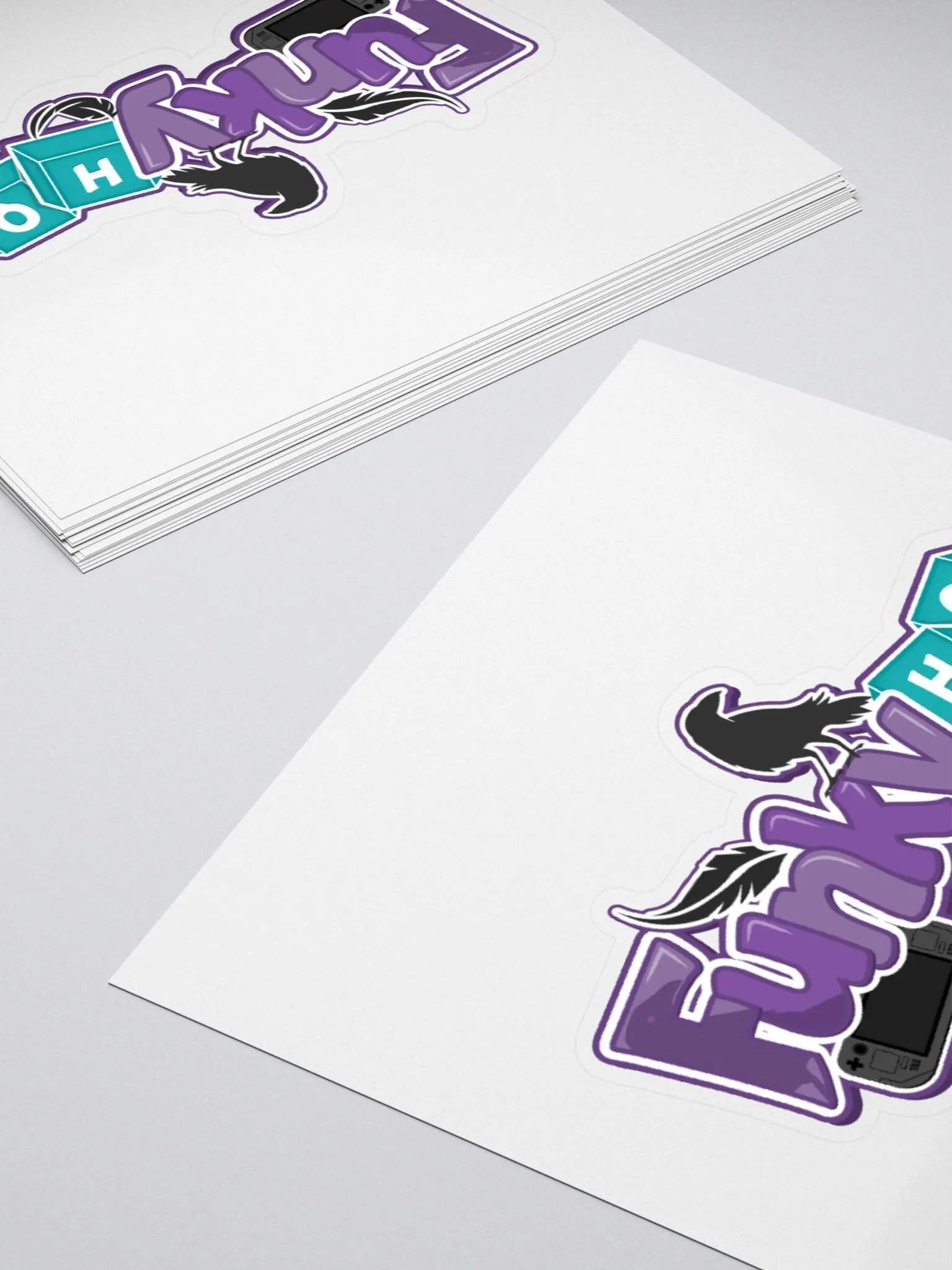 Totally-Not-A-Vtuber-Logo Sticker product image (4)