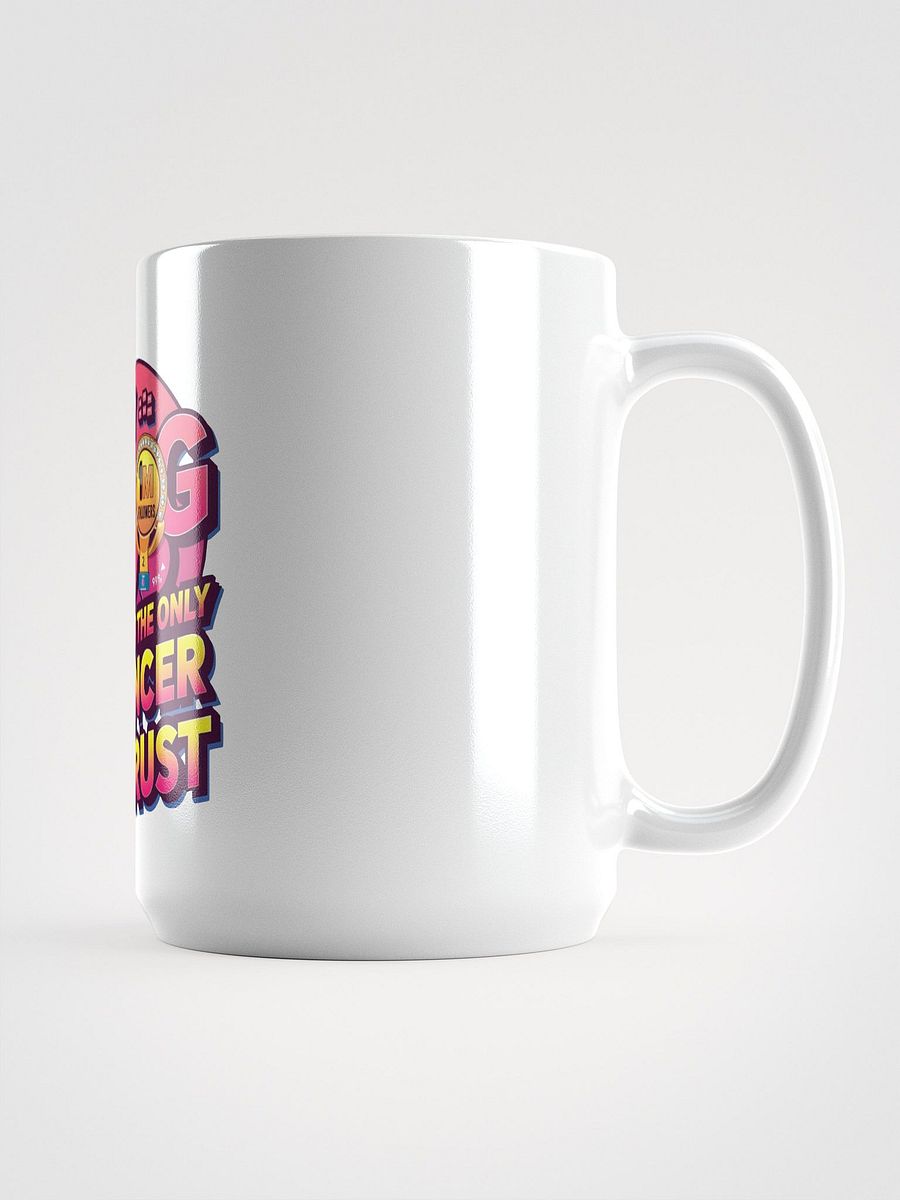 Original White Gloss: KLERIK Mug - My dog is the only influencer i trust product image (1)