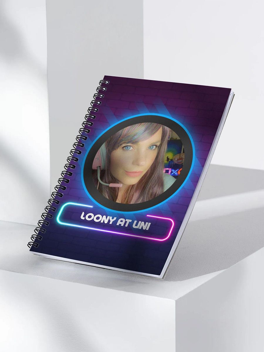 Loony's Face Spiral Notebook product image (3)