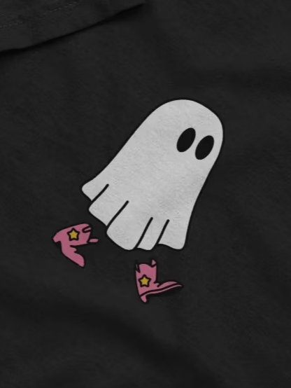 yeehaw ghostie printed shirt product image (1)