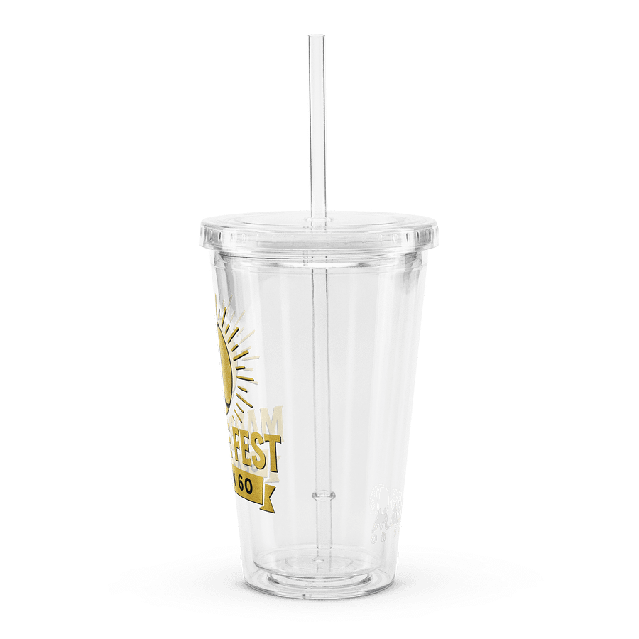 Marble Fest 60 - Double Wall Clear Plastic Tumbler product image (4)
