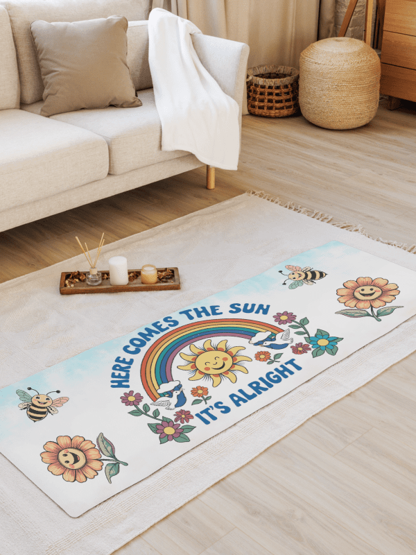 Sunshine Yoga: Here Comes the Sun Mat product image (1)