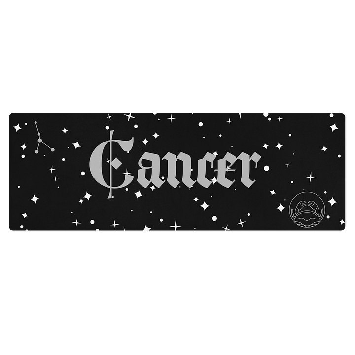 Zodiac Cancer Yoga Mat product image (1)