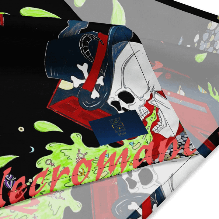 Necromancy Skull All-Over Bandana product image (4)