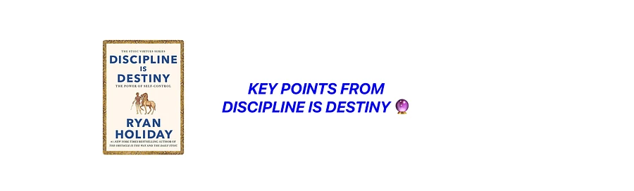 Discipline is Destiny: Key Points product image (1)