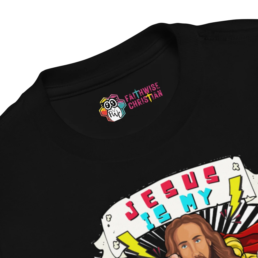 Jesus Is My Superhero-Funny Christian Comic For Toddler T-Shirt product image (5)