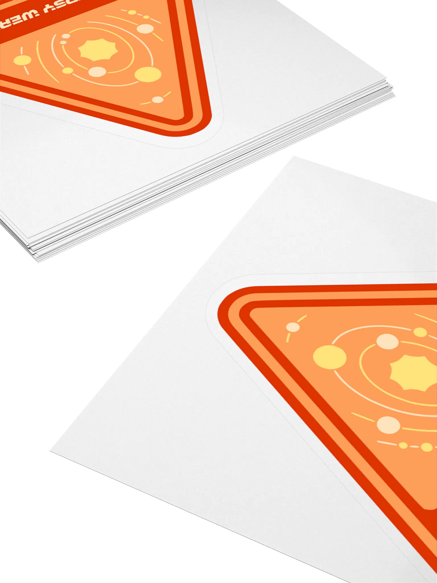Orbiting Space Travel Kiss Cut Stickers product image (4)