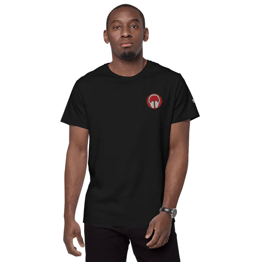 Printful Premium Iconic Headphones Heavyweight Cotton T-Shirt product image (6)