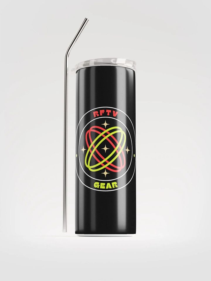 RFTV Gear Stainless Steel Tumbler W/Straw product image (1)